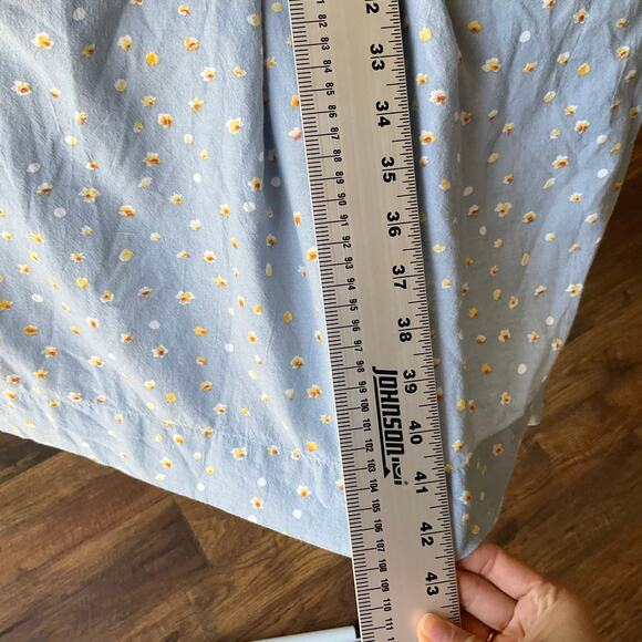 a.n.a. A New Approach Women’s Sleeveless Knee Length Dress size L, Floral Blue - Picture 4 of 8